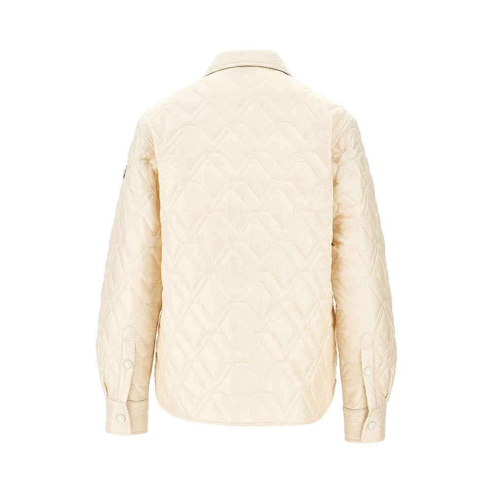 MONCLER 38 quilted nylon overshirt