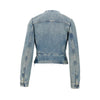v-neck denim jacket