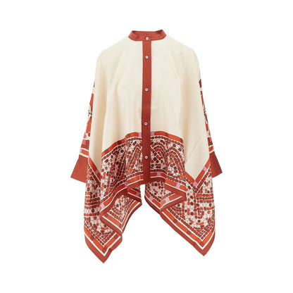 LA DOUBLE J M foulard silk shirt