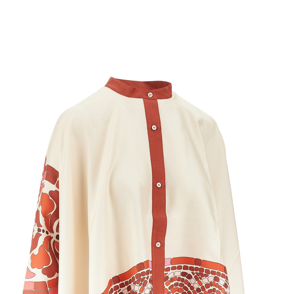 LA DOUBLE J M foulard silk shirt