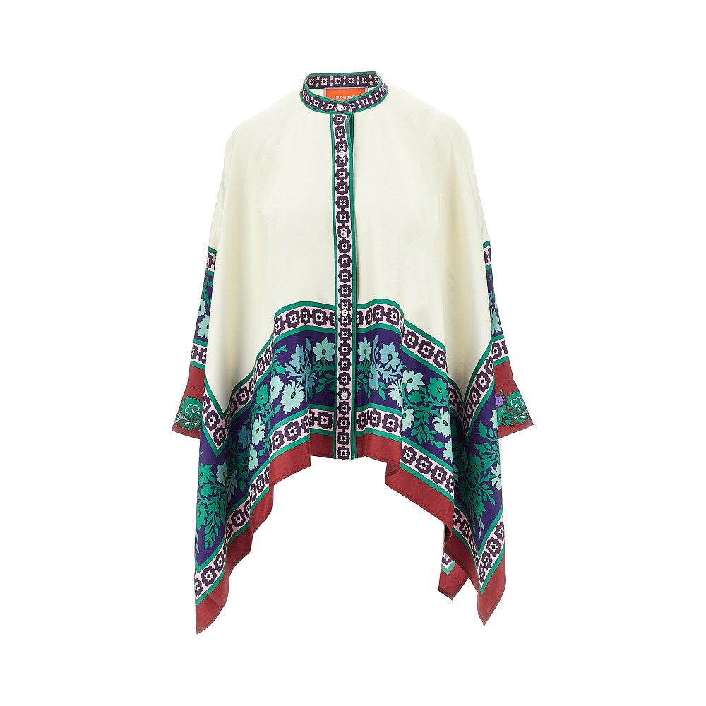 LA DOUBLE J S foulard silk shirt