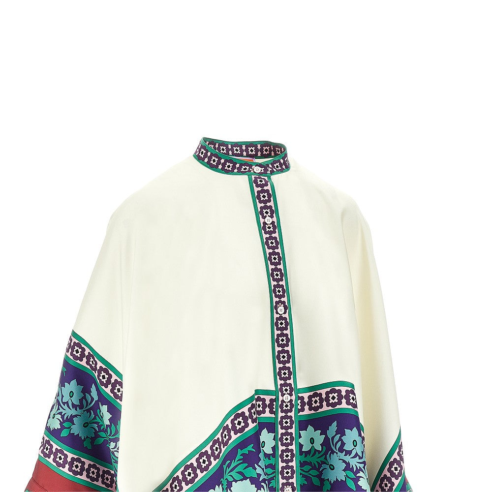 LA DOUBLE J S foulard silk shirt
