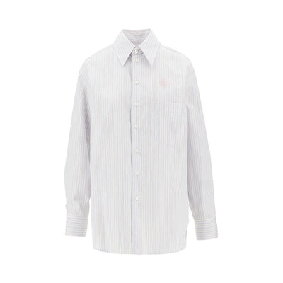 kim striped poplin shirt
