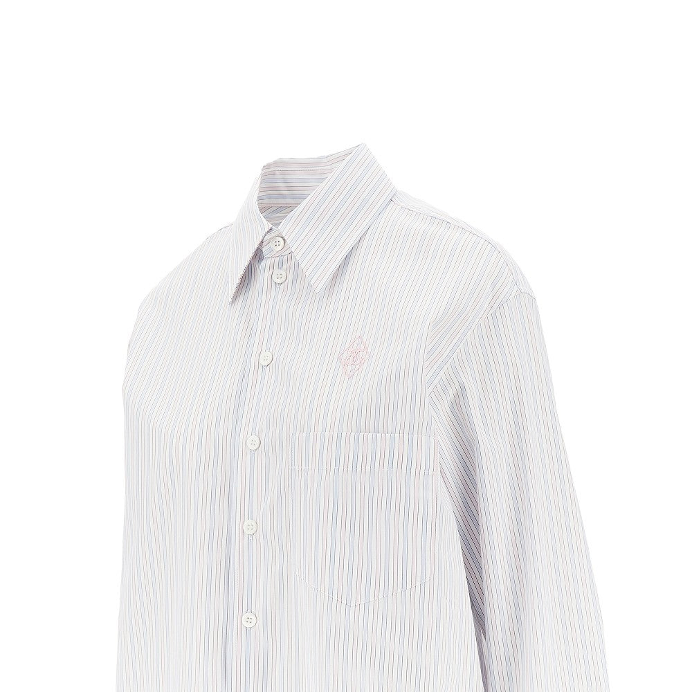 SEAFARER 40 kim striped poplin shirt