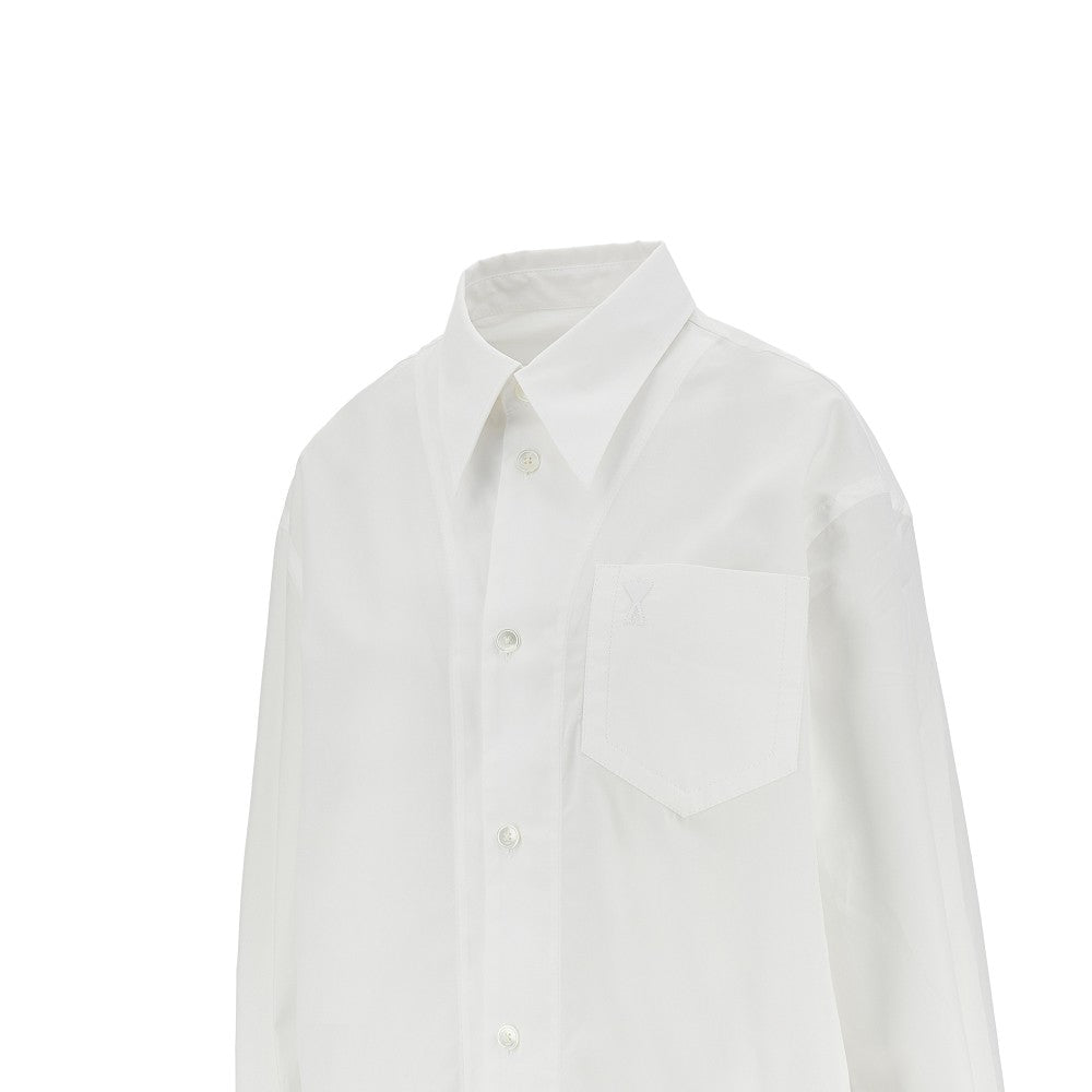 ami de coeur oversized cotton shirt