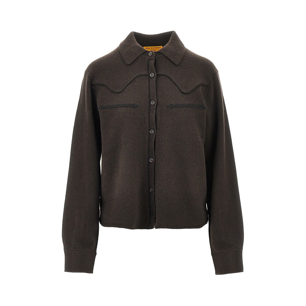 GUEST IN RESIDENCE S cashmerw western shirt