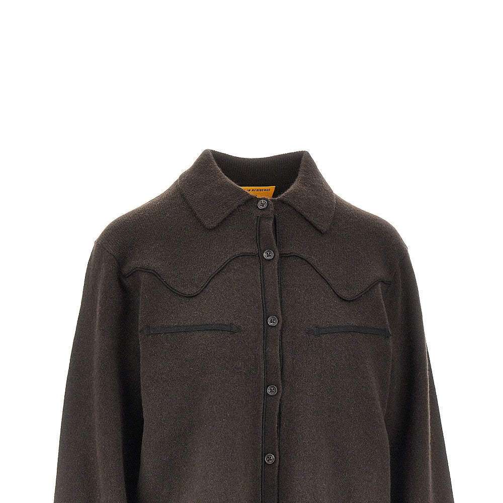 GUEST IN RESIDENCE S cashmerw western shirt