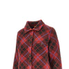dylan check cashmere shirt
