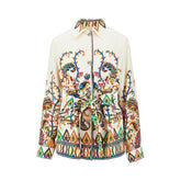 ETRO 42 twill overshirt with belt