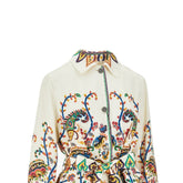 ETRO 42 twill overshirt with belt