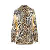 animalier paisley silk twill shirt