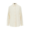 jacquard silk-blend shirt
