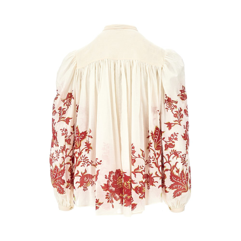 ETRO 38 printed cotton shirt