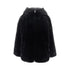 EMPORIO ARMANI 44 faux fur and nylon reversible jacket