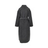 reversible double-breasted coat with belt
