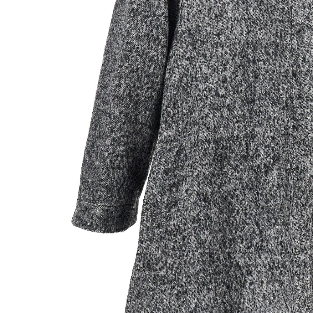 EMPORIO ARMANI 40 mélange wool blend coat