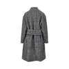 mélange wool blend coat