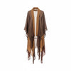 silk chiffon dust coat