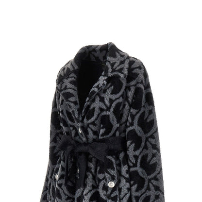 PINKO L love birds velour coat