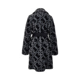 PINKO L love birds velour coat