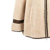 faux shearling oversized jacket