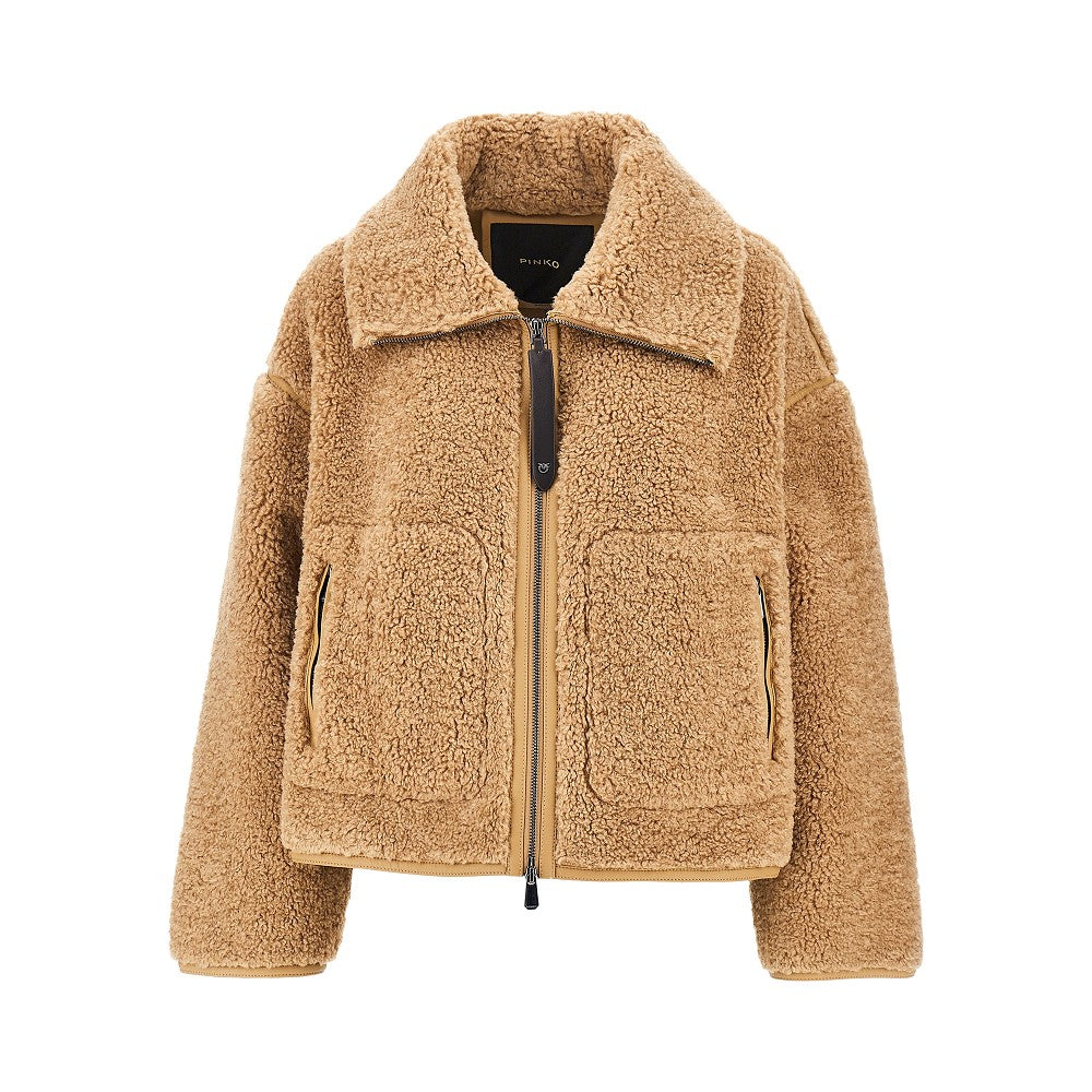 faux shearling jacket