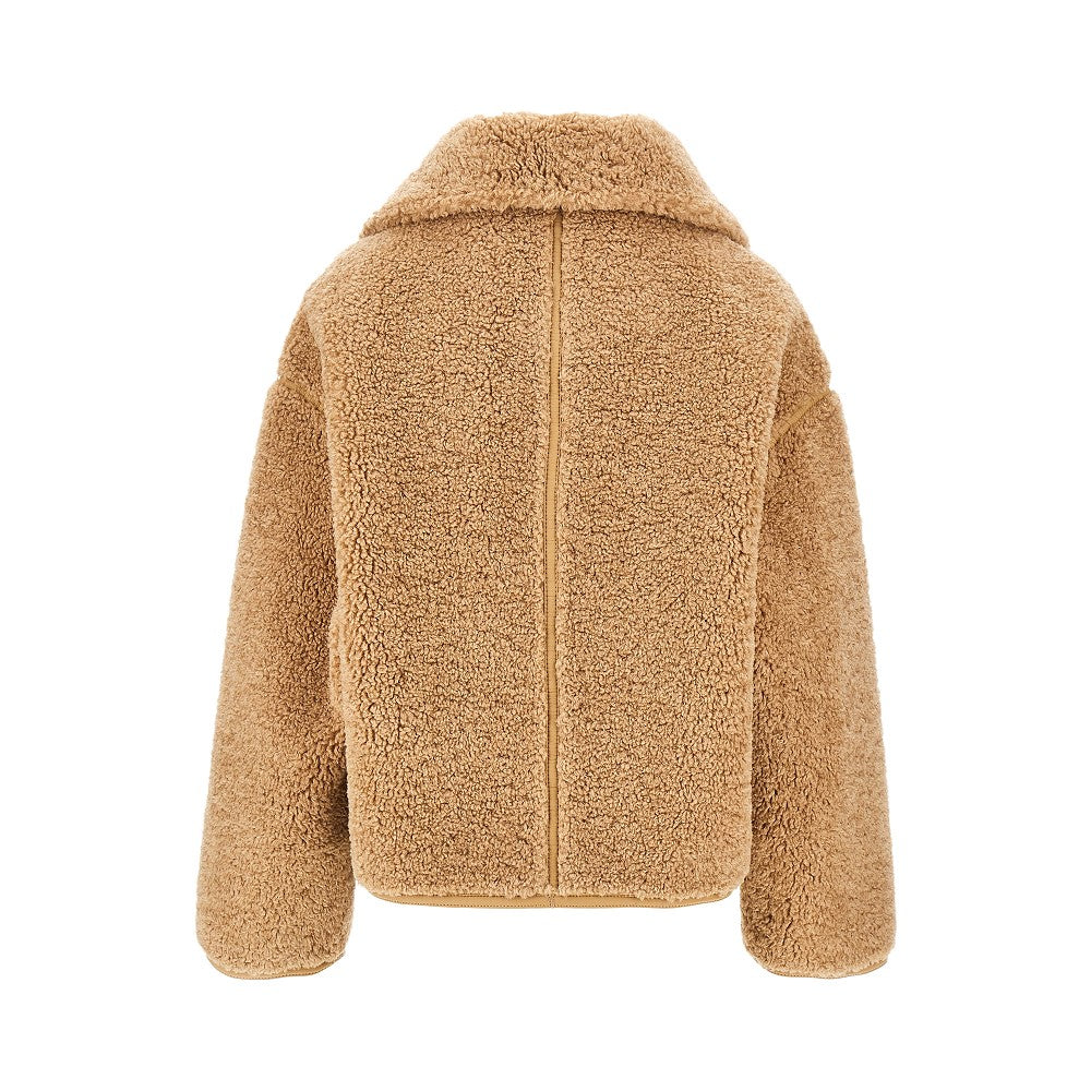 faux shearling jacket
