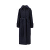 full-strass wool long coat