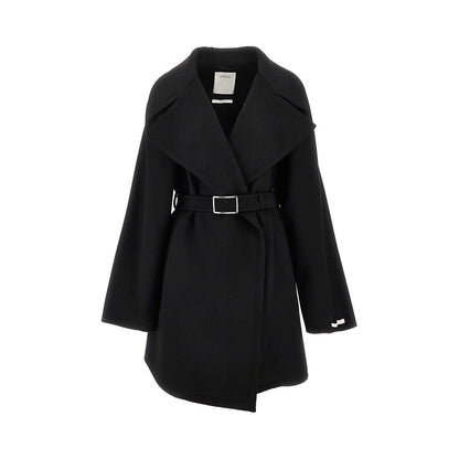 SPORTMAX 40 wool coat with belt