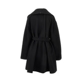 SPORTMAX 40 wool coat with belt