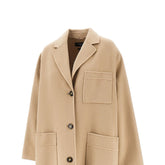 MAX MARA WEEKEND 38 double wool blend single-breasted coat