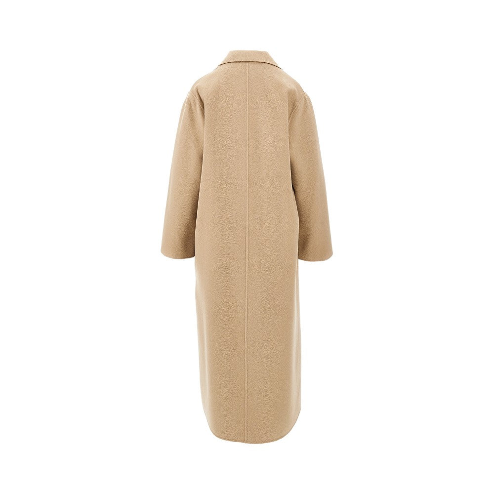 MAX MARA WEEKEND 38 double wool blend single-breasted coat