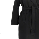 MAX MARA WEEKEND 38 double cloth coat with belt