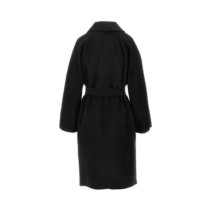 MAX MARA WEEKEND 38 double cloth coat with belt