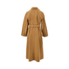 midi cloth coat with belt