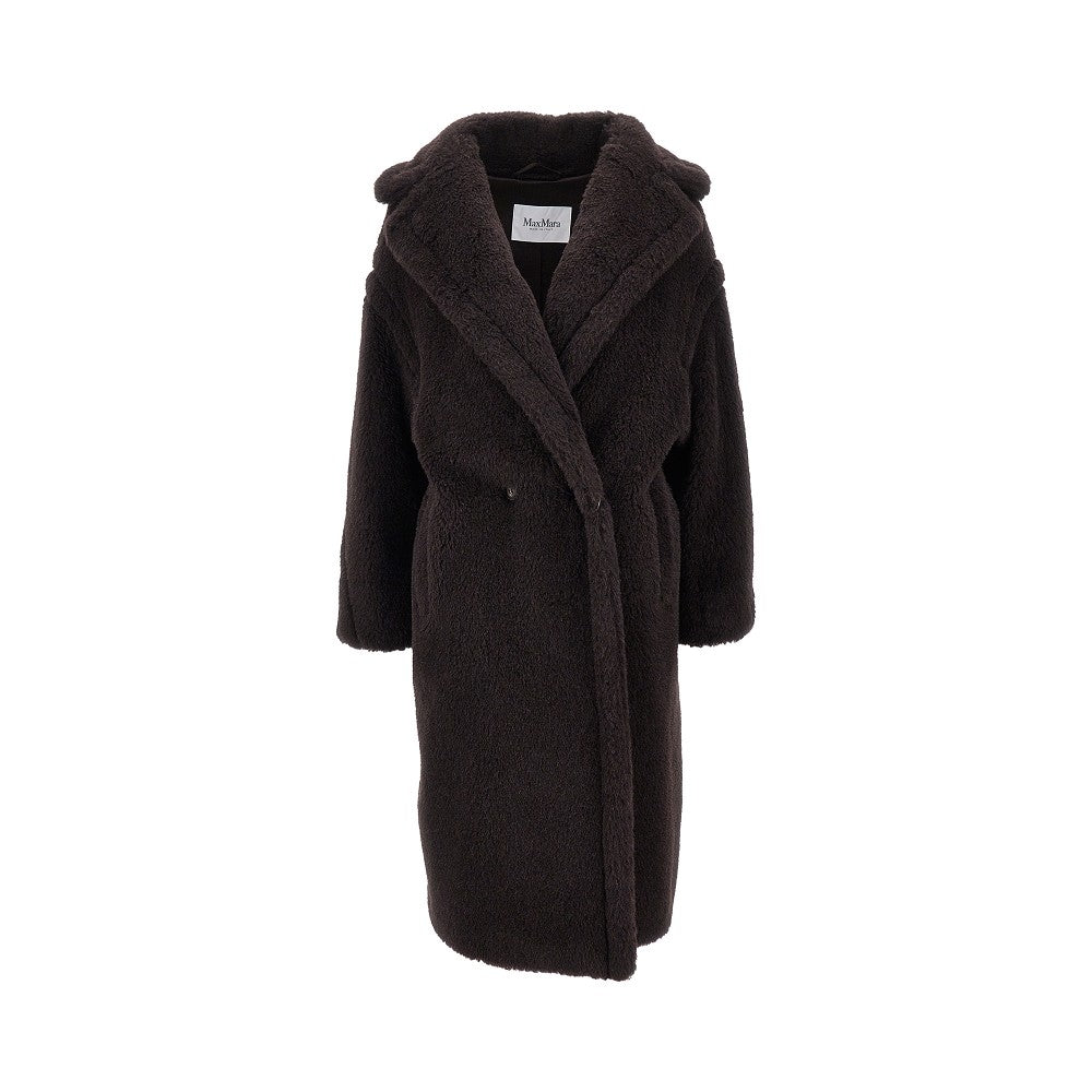 alpaca and wool teddy bear icon coat