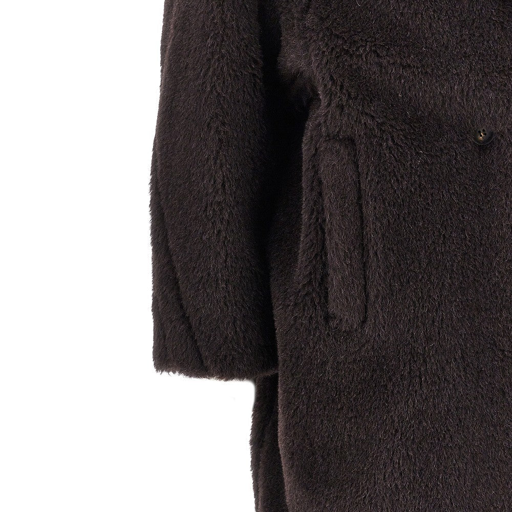 alpaca and wool teddy bear icon coat