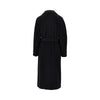 midi cloth double-breasted coat