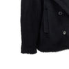 wool-blend short coat
