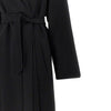 midi cloth coat with belt