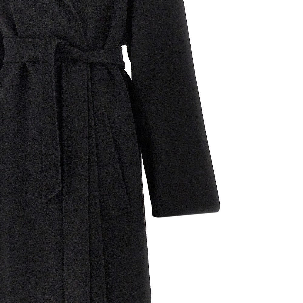 midi cloth coat with belt