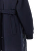 nylon and virgin wool coat