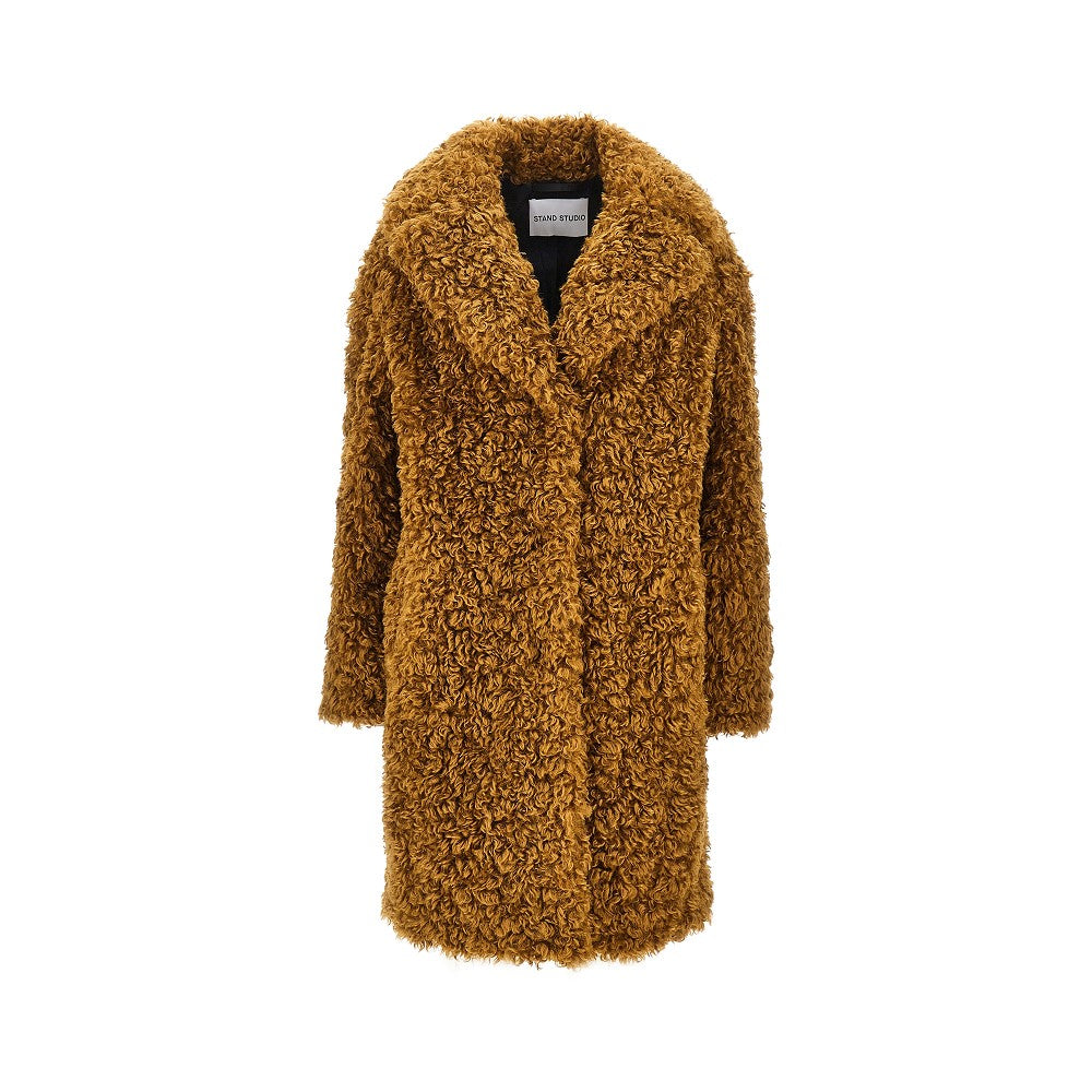 camille faux fur coat