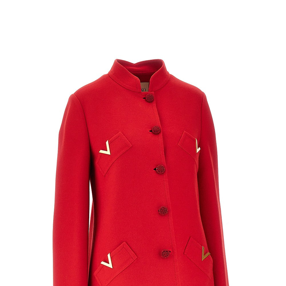 VALENTINO 44 compact drap coat