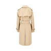 lakefield knee-length trench coat