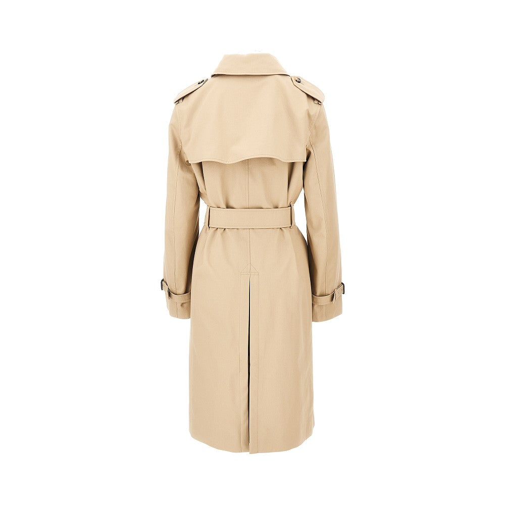 lakefield knee-length trench coat