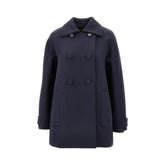 GUCCI 44 wool double-breasted coat