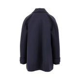 GUCCI 44 wool double-breasted coat
