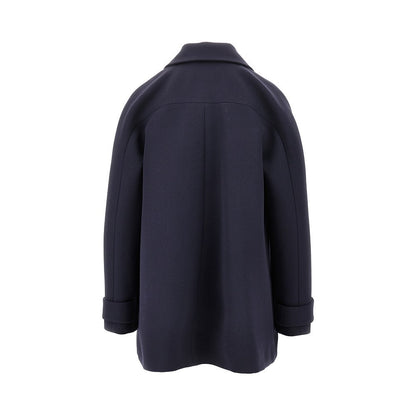 GUCCI 44 wool double-breasted coat