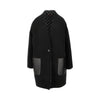 wool and silk reversible coat